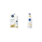 Nacario Nivea Sun SPF50 Güneş Koruyucu Nemlendirici Primer Makyaj Bazı 30ML Q10 Sıkılaştırıcı Vücut Losy