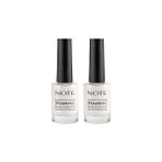 Nacario Note Nail Flawless Oje 43 Pearl, Beyaz (2 Paketi)