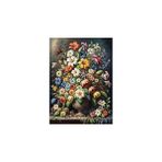 Nacario Nova Puzzle 1000 Parça Çiçeklerin Renk Senfonisi Puzzle - Vazoda Çiçek Kolajı