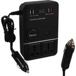 Nacario Olesson 1661 Dc 12-24V 200W Oto Araç Power İnverter 2X Çakmak Girişi - 2X Type-C - 4X Usb - 2X 220V