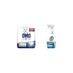 Nacario Omo Active Oxygen Toz Çamaşır Deterjanı Beyazlar Için, 4.5 Kg(1) Cif Power Shine Cleanb - Standart - Çok Renkli