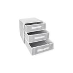 Nacario Orret Dolap Içi Kumaş Kaplamalı Mini Çekmece Organizer, Çekmeceli Dolap Içi Düzenleyici, Iç Ça
