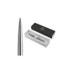 Nacario Parker Jotter Basmalı Kurşun Kalem, Paslanmaz Çelik, Krom Süslemeli, 0,5 Mm, Hb #2, Hediye Kutusu