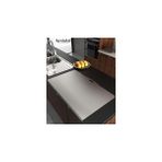 Nacario Paslanmaz Çelik Tezgahlık Tezgah Koruyucu – Tek Büküm 50X80CM - 316 Kalite