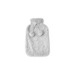 Nacario Peluş Kılıflı Sıcak Su Torbası 31X19 cm Uzun Süre Isı Koruyan Yumuşak Termal Kompres Boyun Sırt Bel