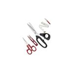 Nacario Plastik Saplı 12 No 30.50 cm Kumaş Kesim Makası Set Jpt-12 - Çok Renkli