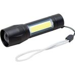 Nacario Pm-4525 Metal Flashlight Power Ledli Şarjlı El Feneri