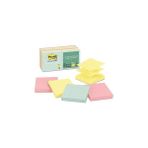 Nacario Post-It Pop-Up Notlar, 3x3 Inç, 12 Ped, Amerika'nın 1 Numaralı Favori Yapışkan Notları, Beachside C