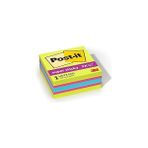 Nacario Post-It S Per Yap Notlar, 7,6 x 7,6 Cm, 1 K P, 2 x Yap T Rma G C, Parlak Renkler, Geri D N T R