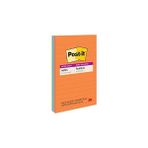 Nacario Post-It Süper Yapışkan Çizgili Notlar, 4 Yapışkan Not Defteri, 4 x 6 Inç, Okul Malzemeleri, Ofis Ür