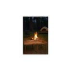 Nacario Pratikoutdoor Katlanır Kamp, Piknik Bahçe Masası 70X120 cm - Ceviz Renk