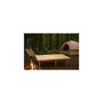 Nacario Pratikoutdoor Katlanır Kamp, Piknik Bahçe Masası 70X120 cm - Ham Naturel Renk
