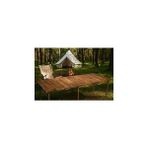 Nacario Pratikoutdoor Katlanır Kamp, Piknik Bahçe Masası 75X180 cm - Ceviz Renk