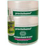 Nacario Proctohemo 2 Adet 100 ml Analbakım Kremi + Çörek Otu Yağı Yağı 30 ml - 1Paket