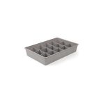 Nacario Promosyonca 15'li Organizer Seti, Makyaj Takı Düzenleyici, Banyo Mutfak Çekmece Organizer (Gri)