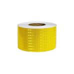 Nacario Reflektörlü Araç Oto Dış Aksesuar Bant Sarı Reflektif Fosforlu Şerit Bant 7.5 cm 5 mt Ikaz
