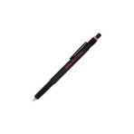 Nacario Rotring 800+ Iki Fonksiyonlu Mekanik Gizli Uçlu Kurşun Kalem Siyah,0.5 mm