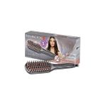 Nacario Saç Düzleştirici Keratin Protect 2'si 1 Arada Düzleştirici Saç Fırçası, Badem Yağı ile
