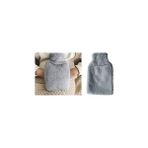 Nacario Sicak Su Torbasi Yan Cepli Gri Peluş Termofor 27X17X2CM 750ML