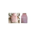 Nacario Sicak Su Torbasi Yan Cepli Pembe Peluş Termofor 27X17X2CM 750ML
