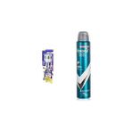 Nacario Signal Etkin Temizliği 2+1 Orta Fırçası Men Erkek Sprey Deodorant Invi