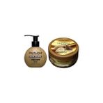 Nacario Siyah Noktalara Karşı Soyulabilir Gold Yüz Maskesi 250 ml ve Killi Yüz Maskesi 400 ml - Çok Renkli