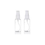 Nacario Spelt 30 ml Şeffaf Sprey Şişesi Boş Pet Şişe Kozmetik Atomizer 2'li