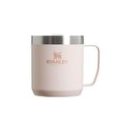 Nacario Stanley Classic Legendary Camp Mug Paslanmaz Çelik Termos Bardak, 0.35 Litre, Pembe Kuvars - Çok Renkli