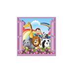 Nacario Stickerart Çocuk Odası Bebek Odası Pencere Poster Duvar Kağıdı Hayvanlar