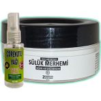 Nacario Sülük Merhemi 50 ml Kremi + Çörek Otu Yağı Yağı 30 ml - 1Paket