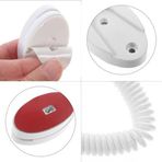 Nacario Sunup Yapışkanlı Spiral Kordonu Kumanda Telefon Tutucu (Oteller İçin)