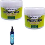 Nacario Süper Çörek Otu Kremi 100 ml x 2 Adet / Rekza Çilekli Vücut Masaj Bakım Yağı 125 ml - 1Paket