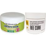 Nacario Süper Çörek Otu Kremi Xl Boy 200 ml Krem Green+Bee Cure 150 ml Krem - 1Paket