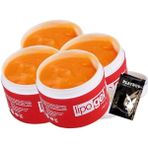 Nacario Süper Lipogel Yağ Bakım Masaj Jeli 4X150 ml + 1 Ad Jel ile - 1li