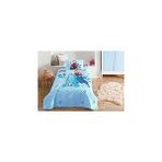 Nacario Taç Frozen Flower Power Cpp Standart Pamuk-Polyester Nevresim Takımı, Mavi, Tek Kişilik
