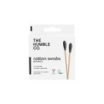 Nacario The Humble Co. - Humble Brush Cotton Swabs - Black, Bambu Kulak Çubuğu Siyah, Çevre Dostu Pamuklu K