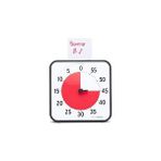 Nacario Tıme Tımer Orijinal Medium 19X19CM - 60 Dakika Görsel Analog Zamanlayıcı Saat - Isteğ - Çok Renkli