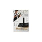 Nacario Transformacion Professional Saç Kaynak Keratin Çubuğu, 12 Adet Siyah Güçlü Yapıştırıcı Keratin Kayn