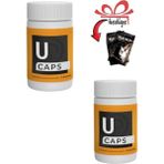 Nacario U Caps Erkeklere Çok Özel 15'li x 2 Ad. + Özel Kayganlaştırıcı Jelle - 1 Paket