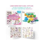 Nacario Unicorn Boyama Kitabı - Oyun Hamurlu - 3 Yaş