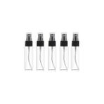 Nacario Uooom 5 Adet 30ML Güzellik Şeffaf Plastik Atomizer Boş Sprey Şişesi Ince Mist Şişe Seti