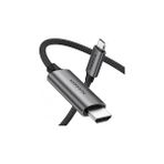 Nacario USB C HDMI Kablo (4K@60Hz,2K@120Hz,1080P@165Hz) Hdr Hdcp Type C To HDMI 2.0 [thunderbolt 5/4/3, Dex