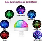 Nacario Usb Girişli Sese Duyarlı Disko Topu