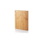 Nacario Usin Ahşap Bambu Et Ekmek Kesim Tahtası -Sebze Meyve Doğrama Kesme Tahtası 30X20 cm - Çok Renkli