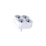 Nacario Usin Topraklı Çoklu Priz, 4'lü Golyat Priz Çoklayıcı, 16 Amper, 250 Volt, Çok Renkli, Akım Korumalı