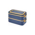 Nacario Vagonlife 2000 ml 2 Kat Paslanmaz Çelik Çorba Kaseli Bento Lunch Box Yeni Nesil Sefer Tası -Fflbox0