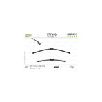 Nacario Valeo Silencio Flat Blade Set Silecek Seti Byd Atto 3 Ev (2022-), Citroen Berlingo (2018-), Opel Co