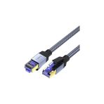 Nacario Veggieg Cat8 40GBPS Gigabit Ftp 2000MHZ RJ45 Ethernet Ağ Kablosu 1.5 Metre