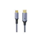 Nacario Veggieg Type-C To HDMI Kablo 8k 60Hz 4K 240Hz Hdr 3D 48GBPS Örgülü Usb-C To HDMI Kablo 2 Metre