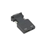 Nacario VGA To HDMI Adaptörü 1080P Full Hd HDMI Dönüştürücü